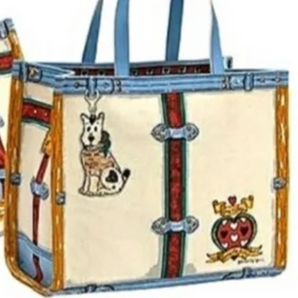 NWT BRIGHTON “IN LOVE WE TRUST TOTE” BAG - Main Image